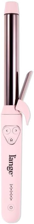 L'ANGE HAIR Le Pirouette 25MM Titanium Rotating Curling Iron, Blush