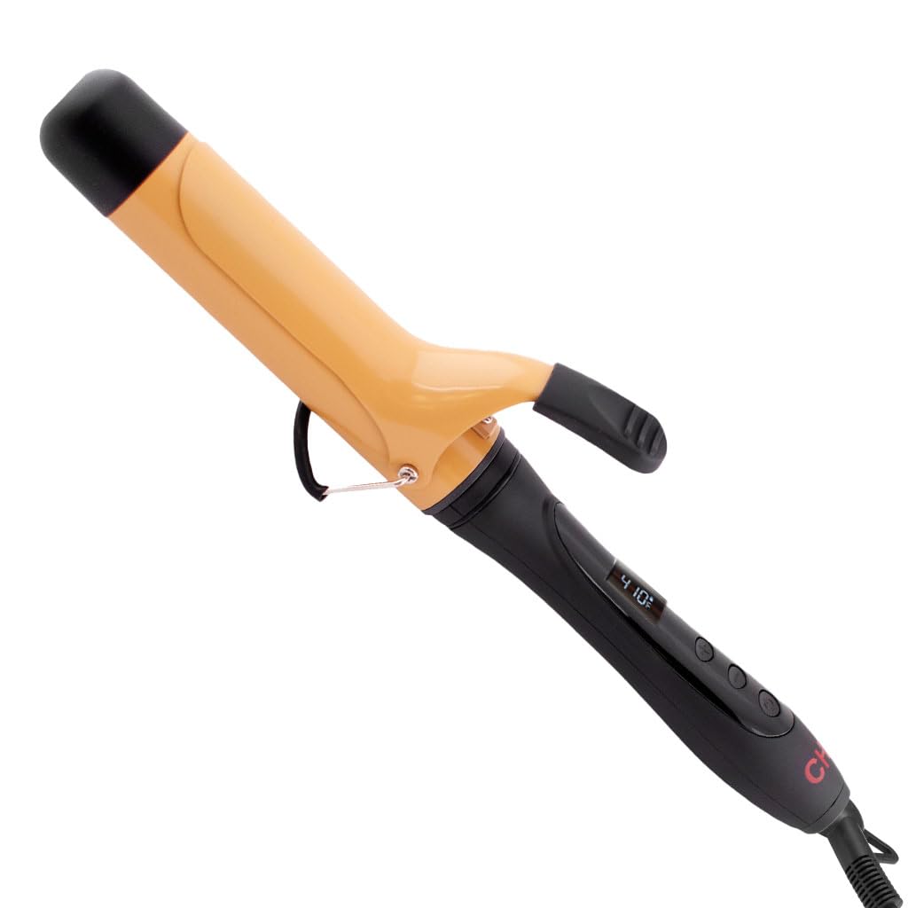 CHI Air Texture Fire Red Ceramic Curl Iron, 26 Oz