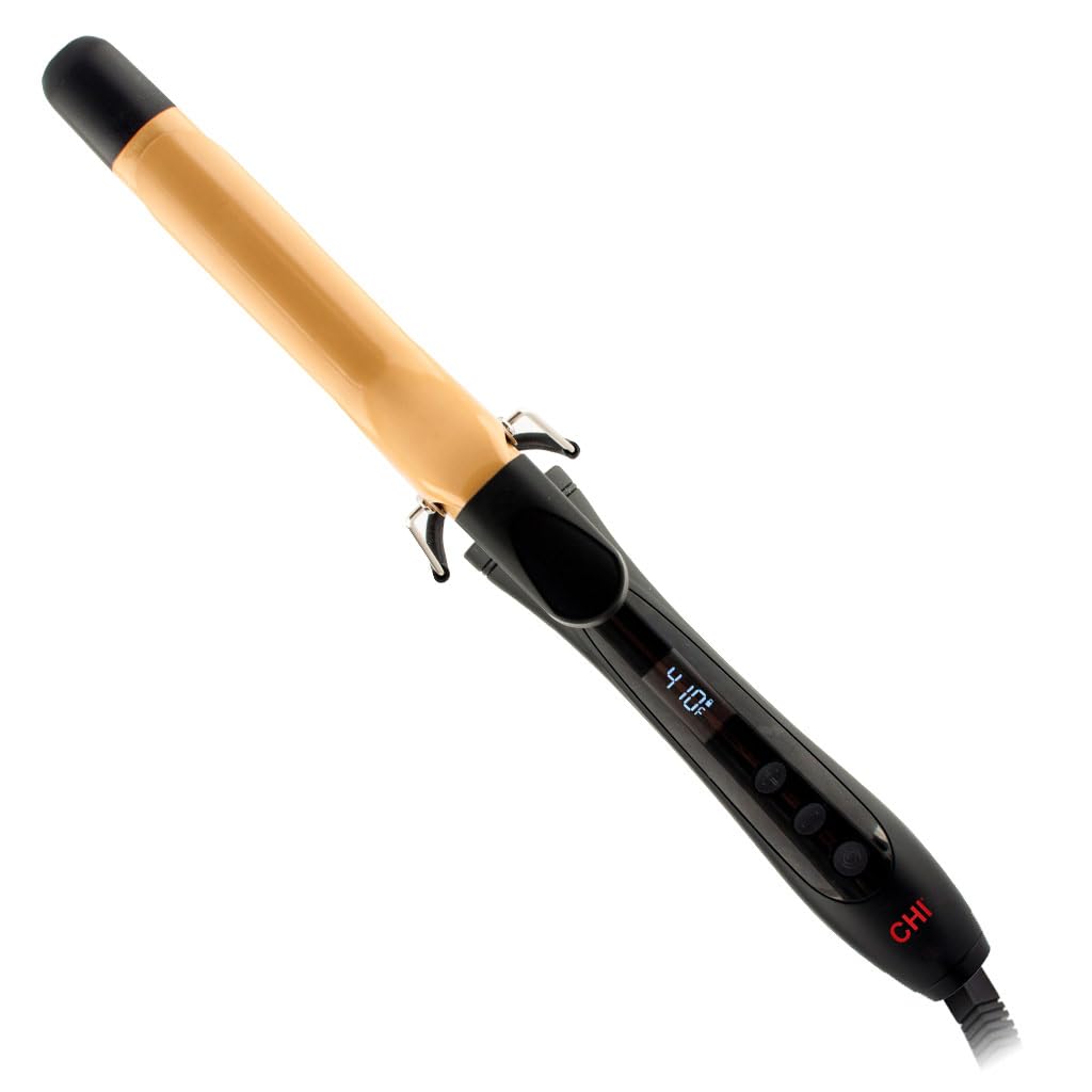 CHI Air Texture Fire Red Ceramic Curl Iron, 26 Oz