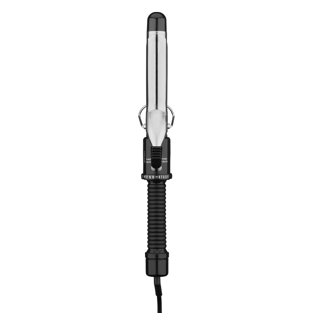 Conair Curling Iron, Short to Medium Hair, 3/4-in. Barrel, Black/Silver