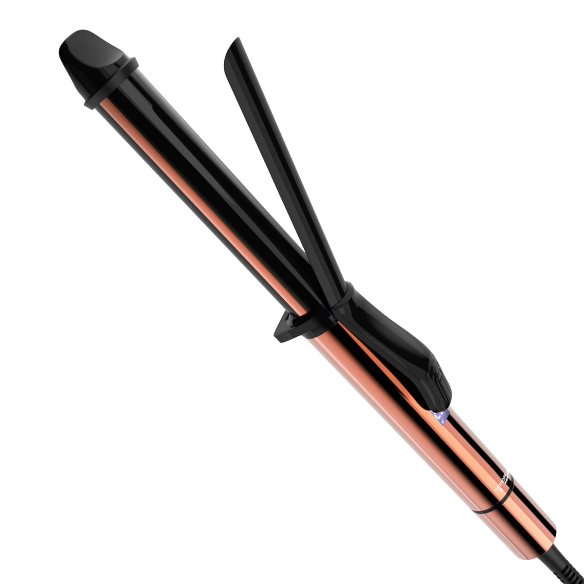 Nycoba 1 Inch Curling Iron, 60s Fast Heating up, LED Display, Gold