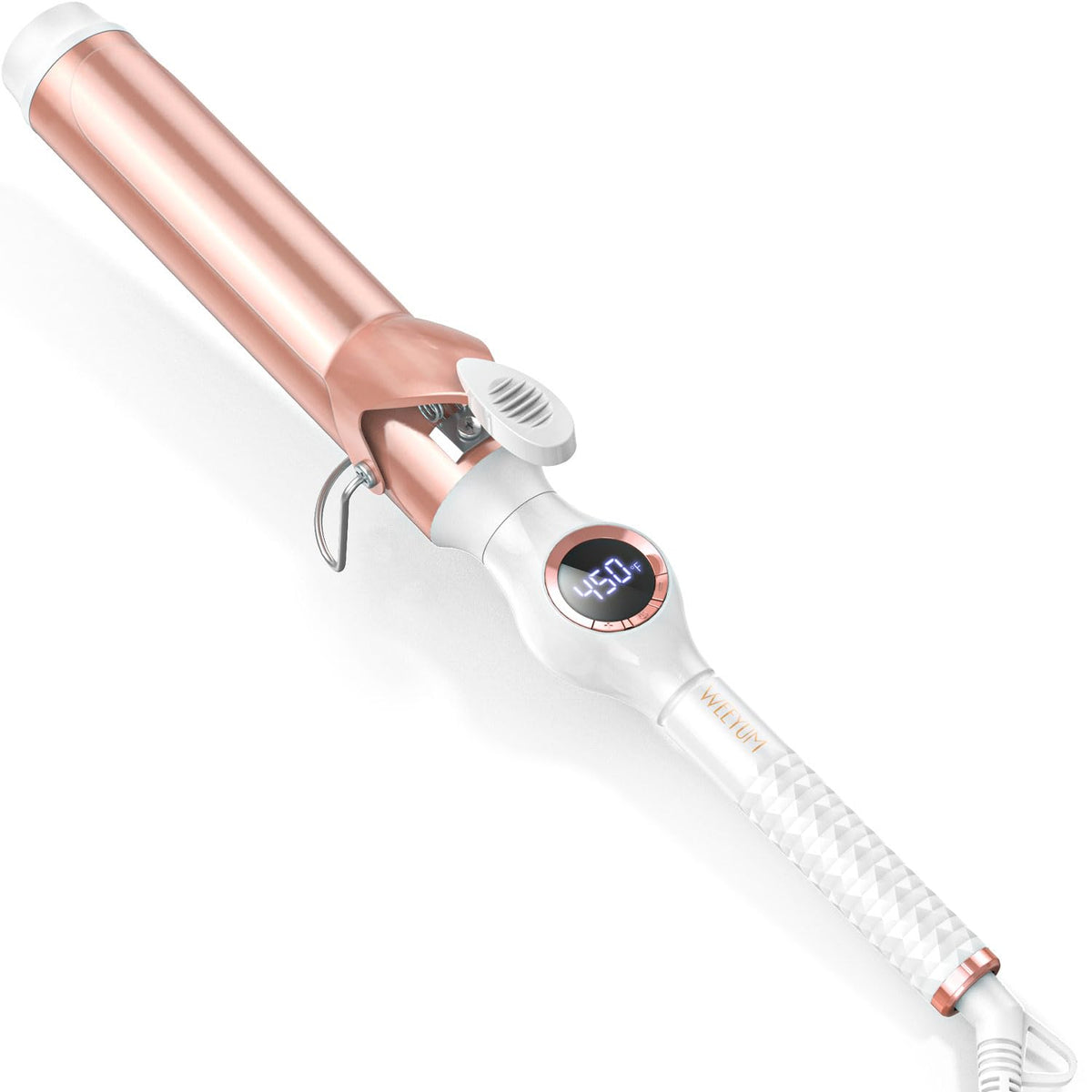 Large Curling Iron 2 Inch, Hair Curling Wand 2 Inch, Dual Voltage, Black