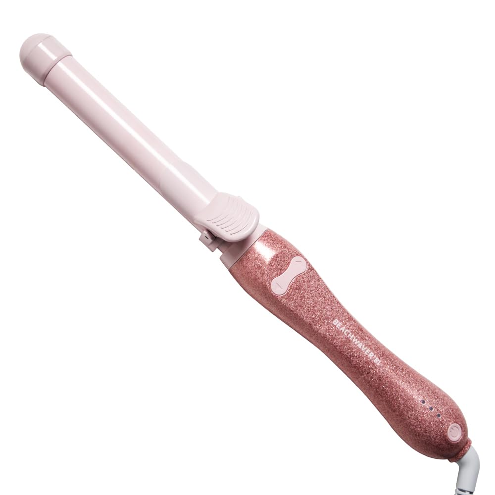 The Beachwaver Co. Rotating Curling Iron Ceramic Curling Iron - Largest Barrel Size for Long Hair! | Auto-Shut Off, Travel-Friendly, Dual Voltage
