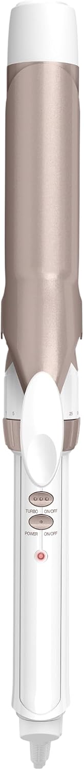 Conair Curling Iron, Double Ceramic, 1 1/4-in. Width, White/Rose Gold