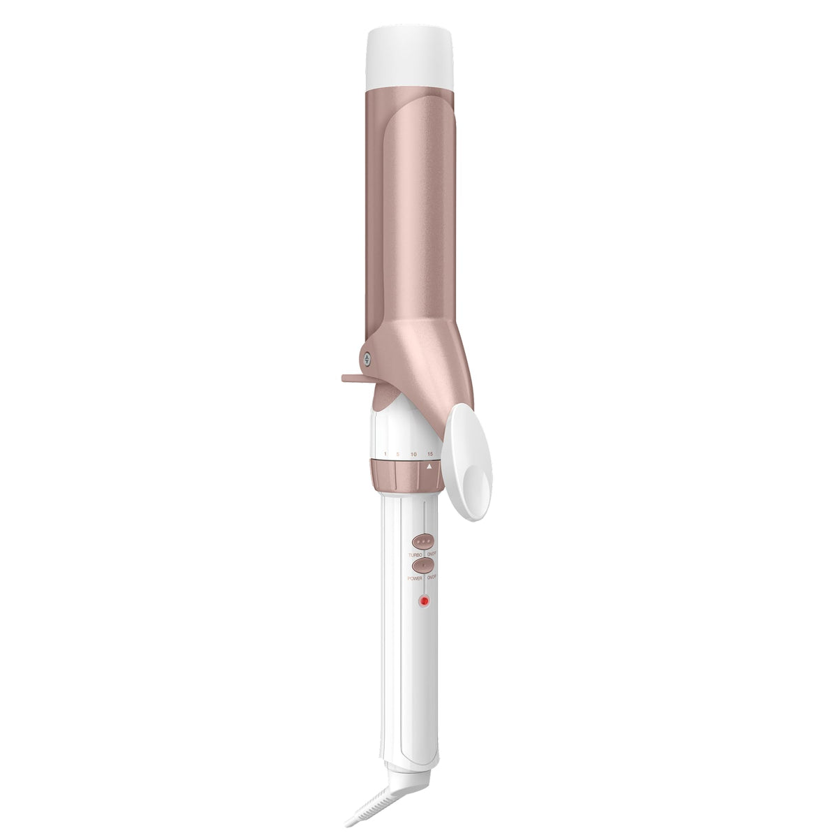 Conair Curling Iron, Double Ceramic, 3/4-in. Width, White/Rose Gold