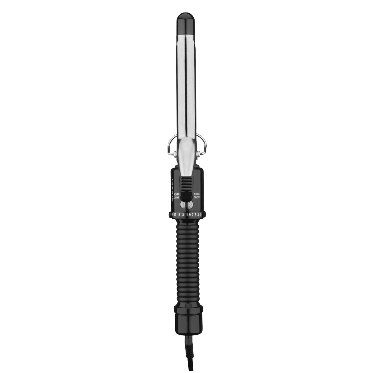 Conair Curling Iron, Short to Medium Hair, 3/4-in. Barrel, Black/Silver