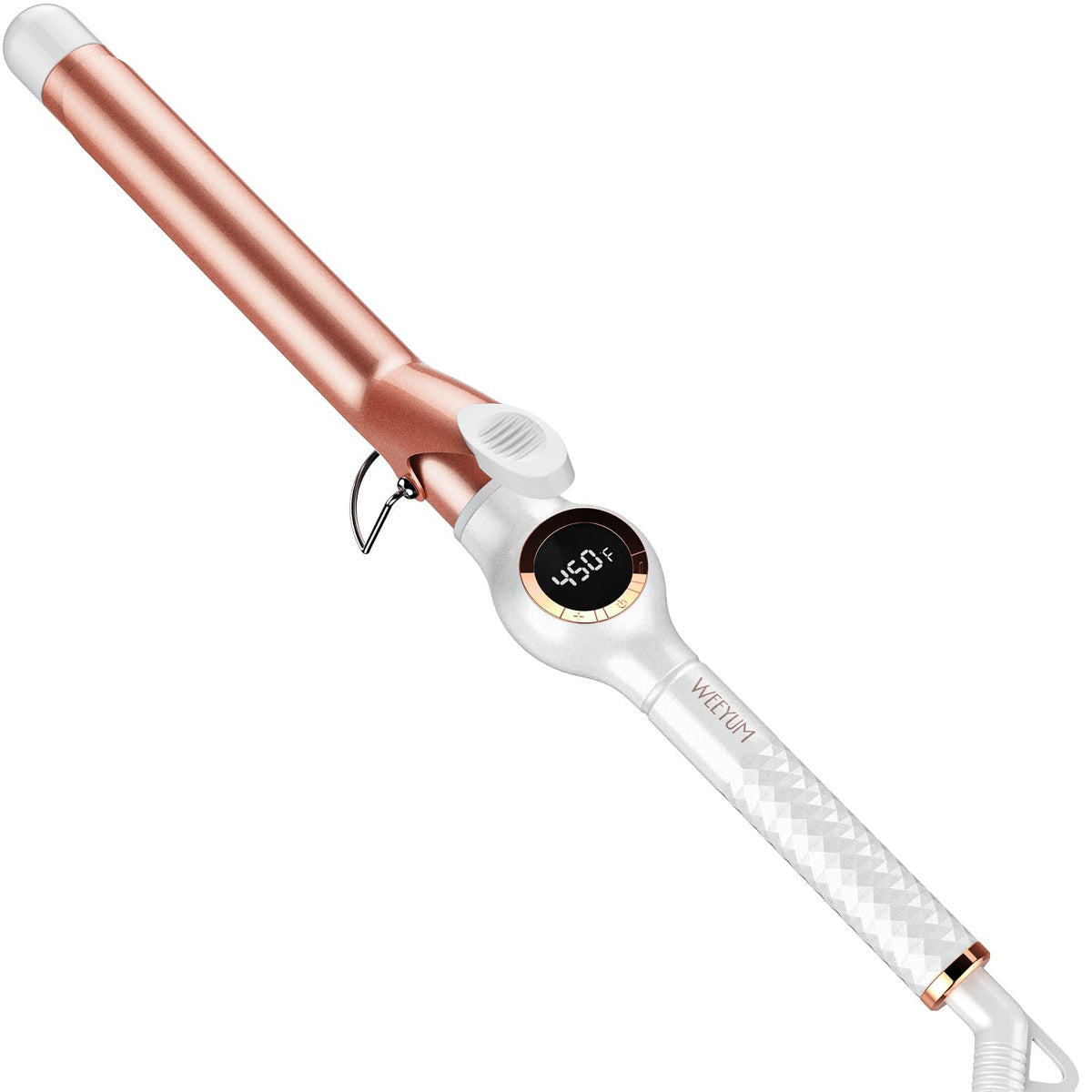 Large Curling Iron 2 Inch, Hair Curling Wand 2 Inch, Dual Voltage, Black