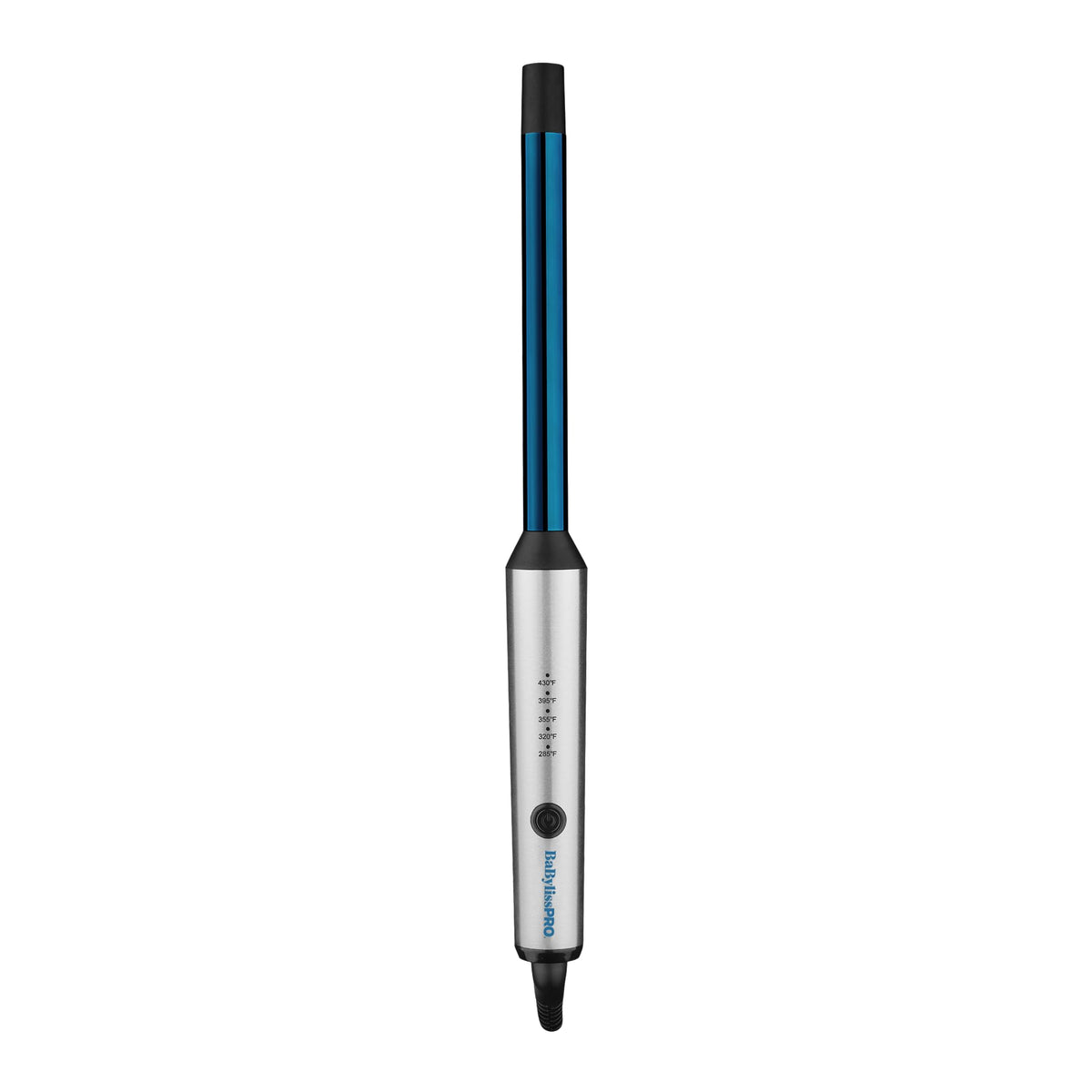 BabylissPRO Nano Titanium Professional Curling Wand For All Hair Types, Reaches 430 Degrees For Long Lasting Curls