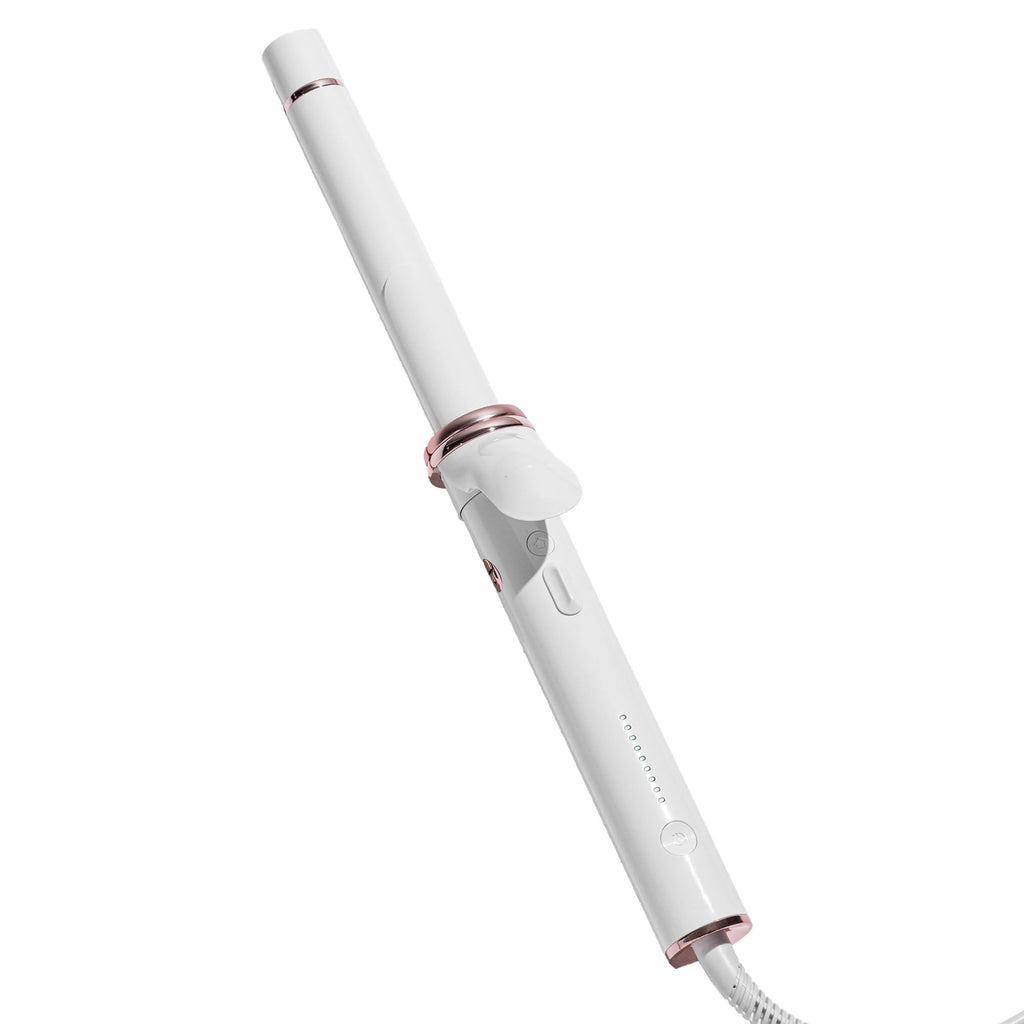 T3 CurlWrap Automatic Rotating Curling Iron with Longer Barrel, 2 Timer Settings, 9 Heat Settings, Auto-Rotating Ceramic Barrel and Ion Generator for Fast, Easy Curls and Waves on All Hair Types