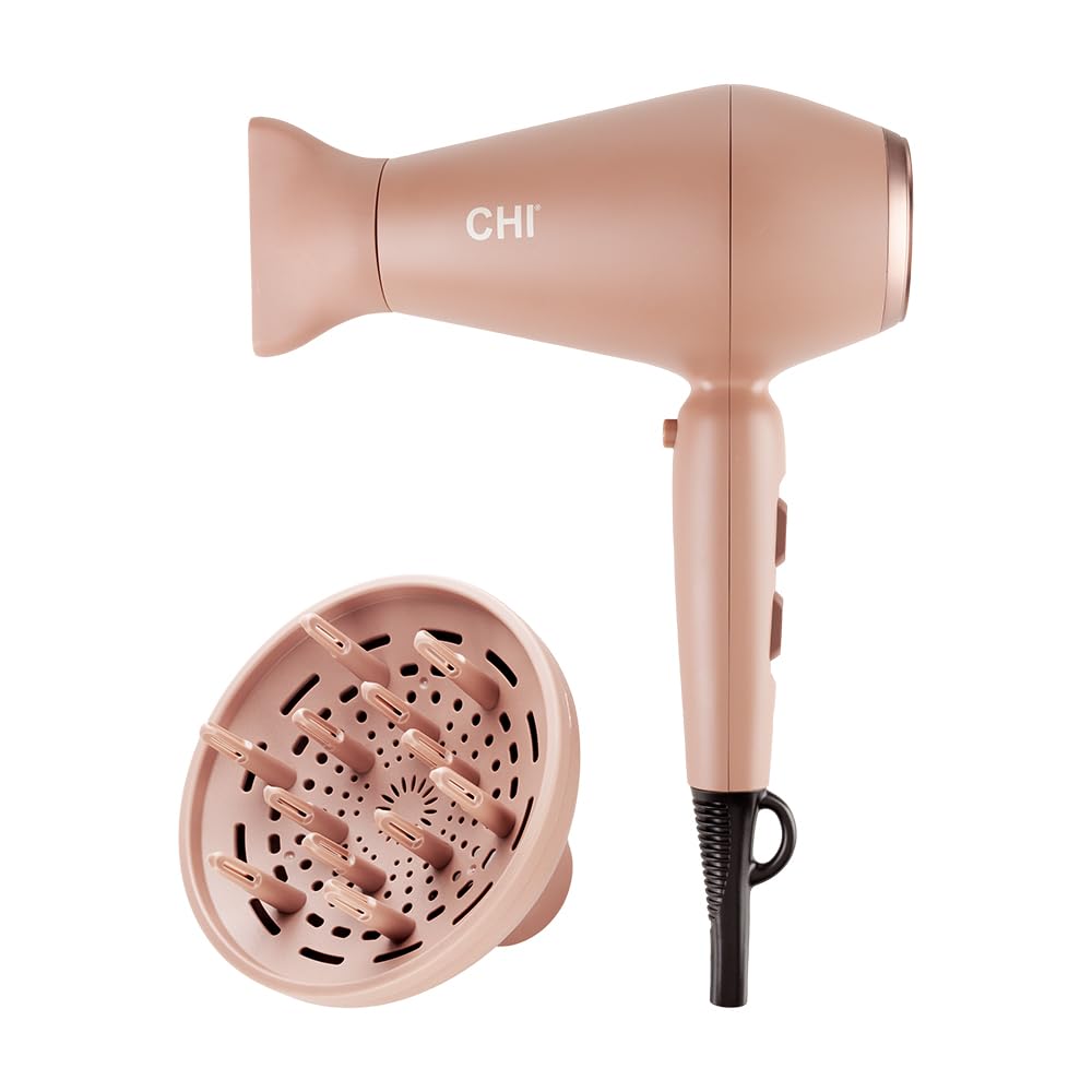 CHI Ceramic Curling Iron & 44 Iron Guard (2 Oz), 1.25", Chocolate