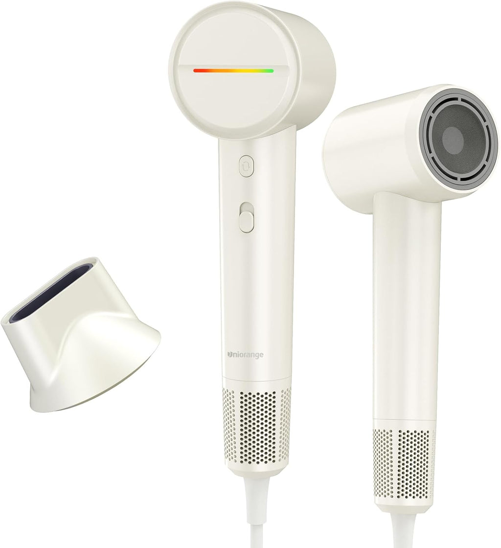 High Speed Hair Dryer, Ultra-Fast Drying, Ionic Blow Dryer with 110,000RPM Brushless Motor, Billion Plasma Ions Best in Frizz Control, Low Noise, Lightweight Design for All Hair Types