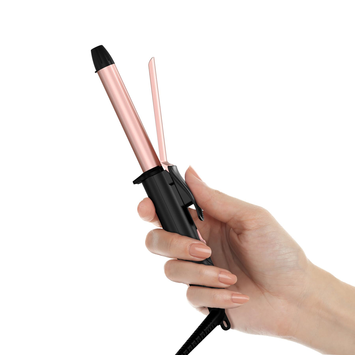 FARERY Mini Curling Iron for Short Hair, 1/2 Inch, Dual Voltage 100-240V