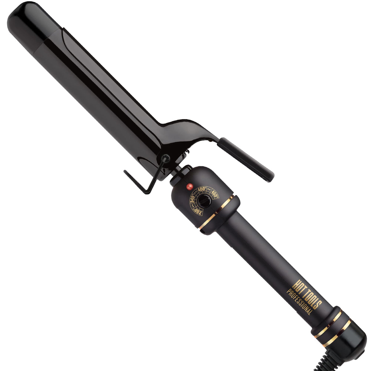 HOT TOOLS (2018 MODEL) Pro Artist 24K Gold Curling Iron | Long Lasting, Defined Curls (1 1/2 in)