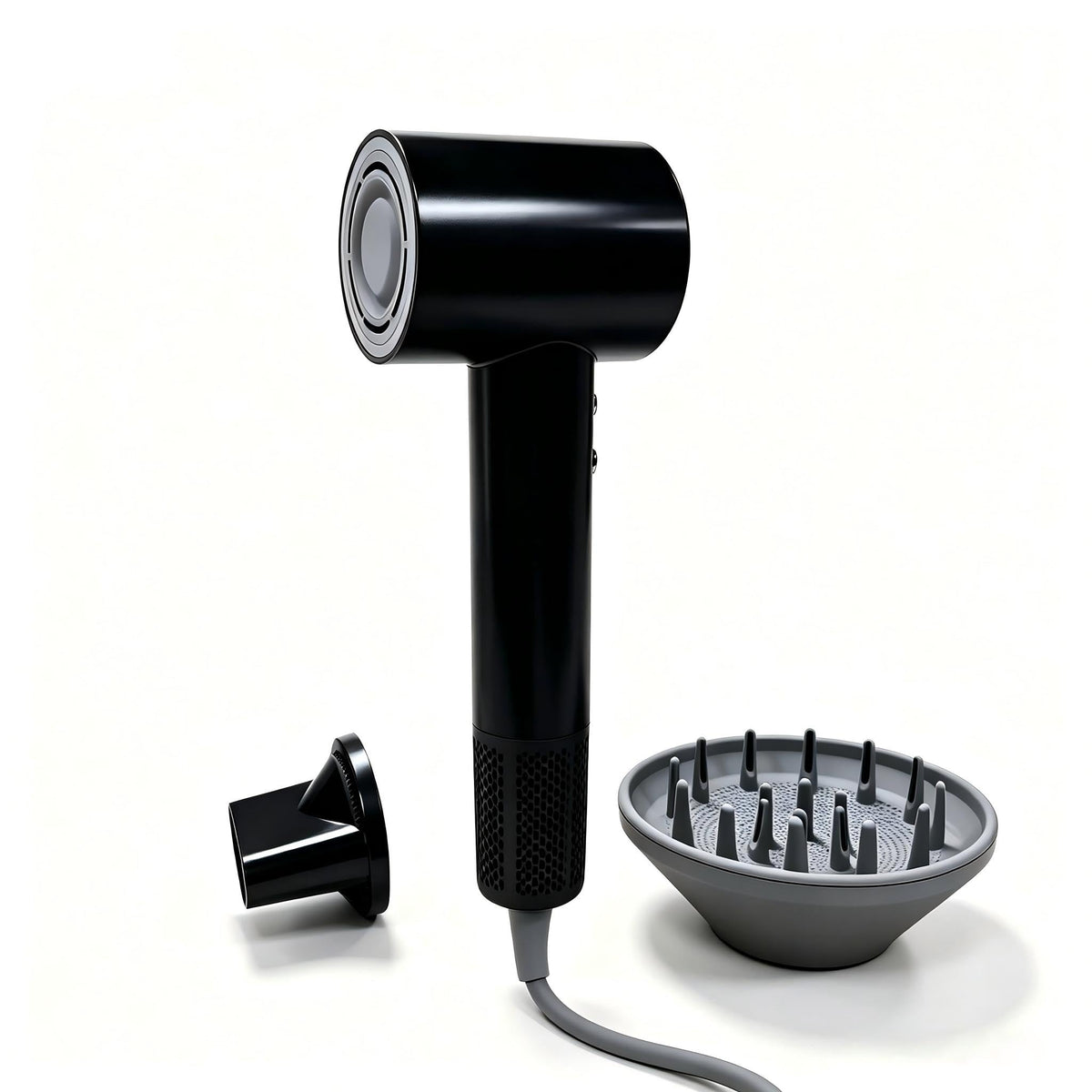 High-Speed Hair Dryer with LED Display: 110,000 RPM Ultra-Quiet 56dB