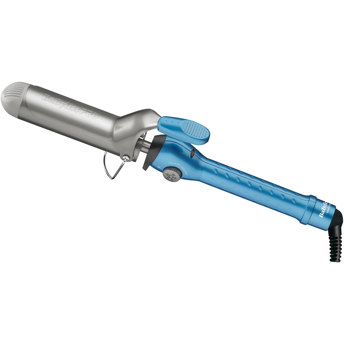 BaBylissPRO Nano Titanium Spring Curling Iron, Professional Hair Wand, Tool for Stylists, Nano Titanium Technology for Tight Curls or Loose Waves