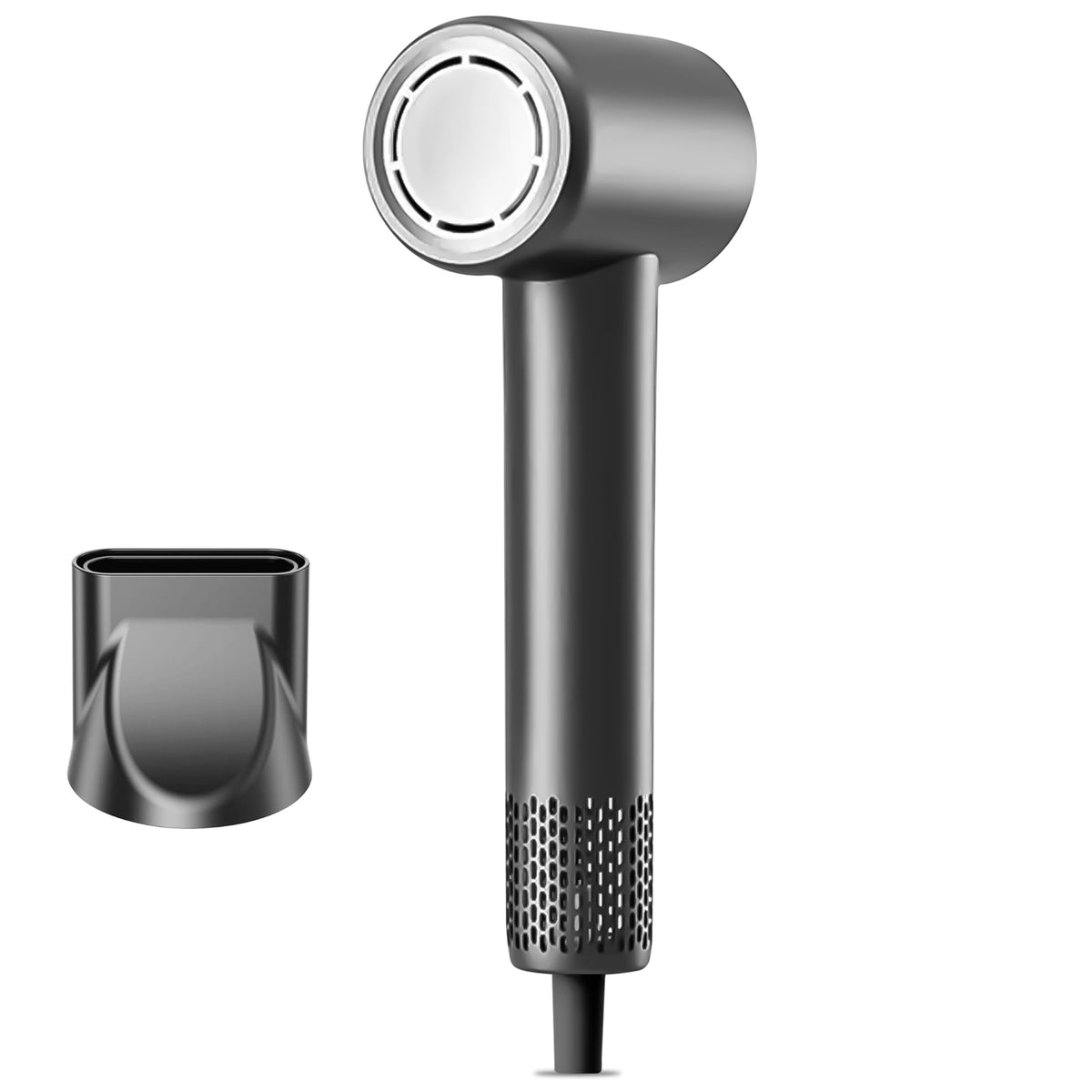 High-Speed Professional Hair Dryer with Negative Ion Technology – Lightweight, Low Noise Blow Dryer with Diffuser & Concentrator Nozzle, Salon-Quality Made for All Hair Types