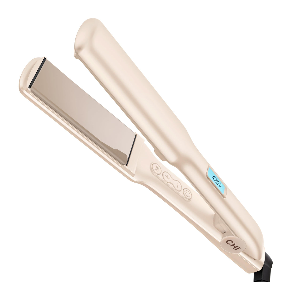 CHI Ceramic Curling Iron & 44 Iron Guard (2 Oz), 1.25", Chocolate