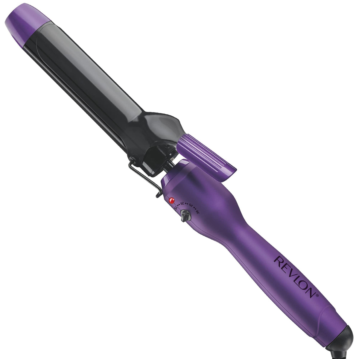 Revlon Tourmaline + Ceramic Curling Iron | Boost Shine, Guards Against Heat Damage (1 in)
