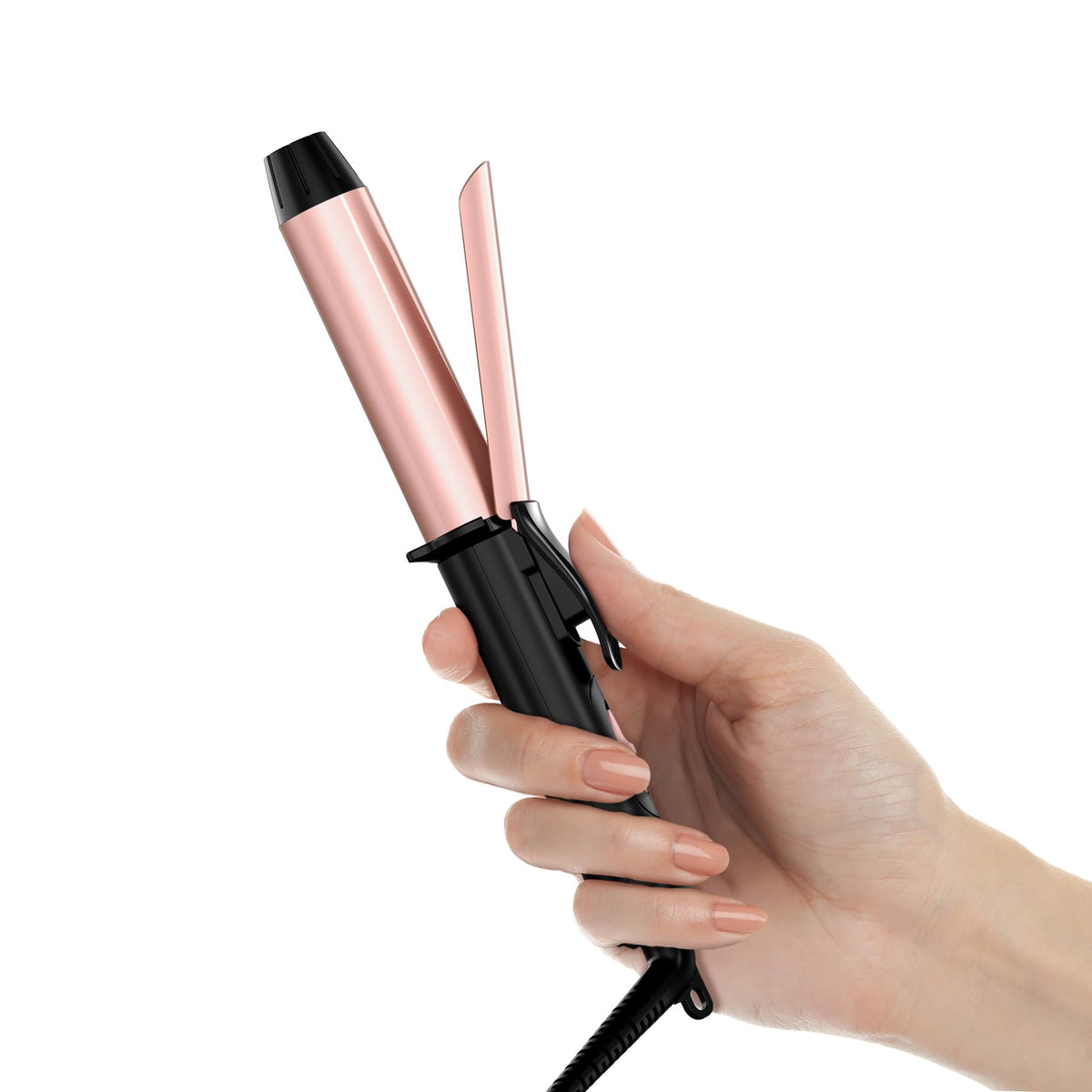 FARERY Mini Curling Iron for Short Hair, 1/2 Inch, Dual Voltage 100-240V