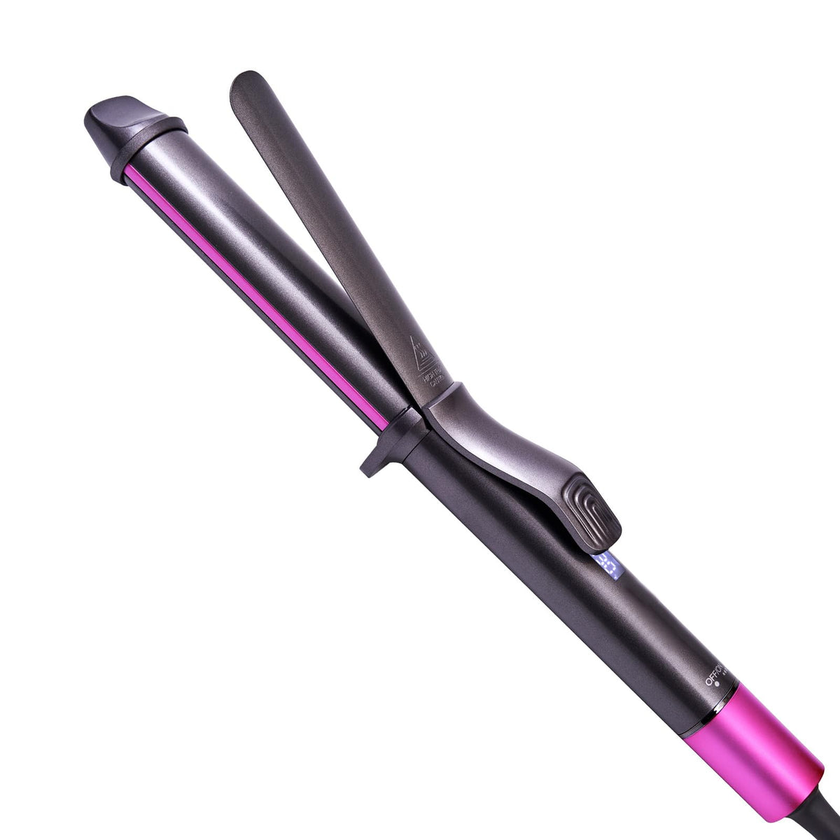 Nycoba 1 Inch Curling Iron, 60s Fast Heating up, LED Display, Gold