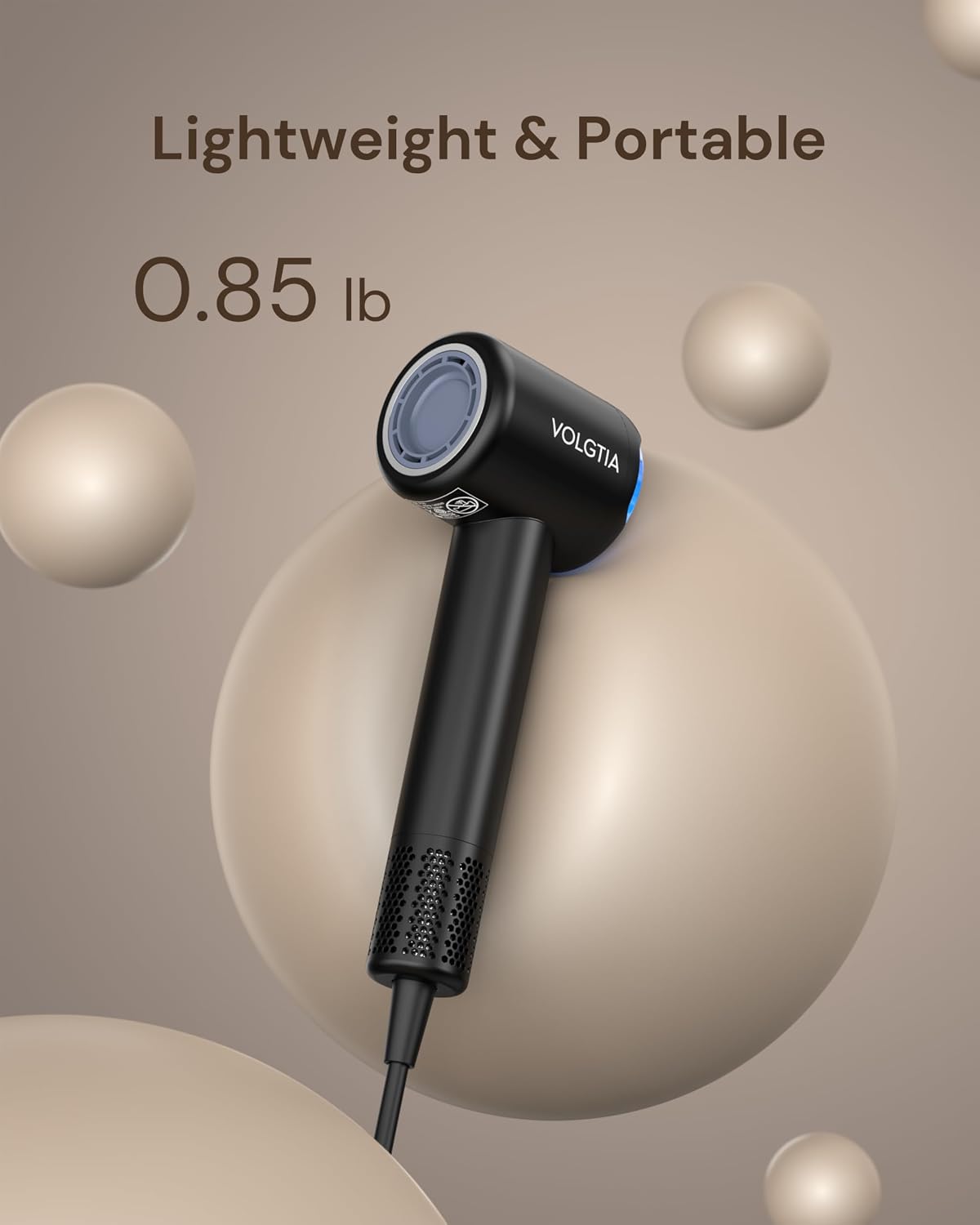 High-Speed Hair Dryer Blow Dryer with Diffuser and Concentrator