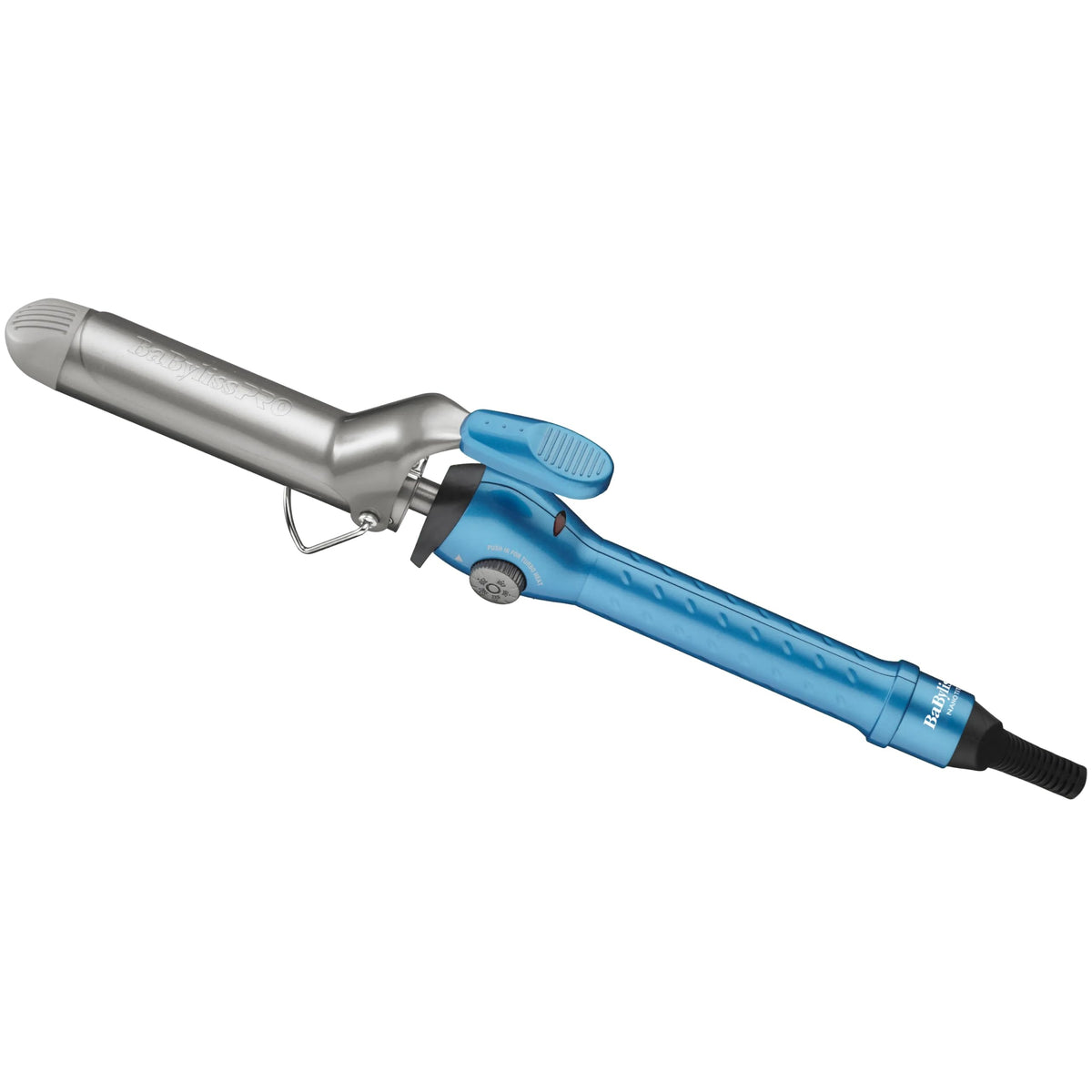 BaBylissPRO Nano Titanium Spring Curling Iron, Professional Hair Wand, Tool for Stylists, Nano Titanium Technology for Tight Curls or Loose Waves