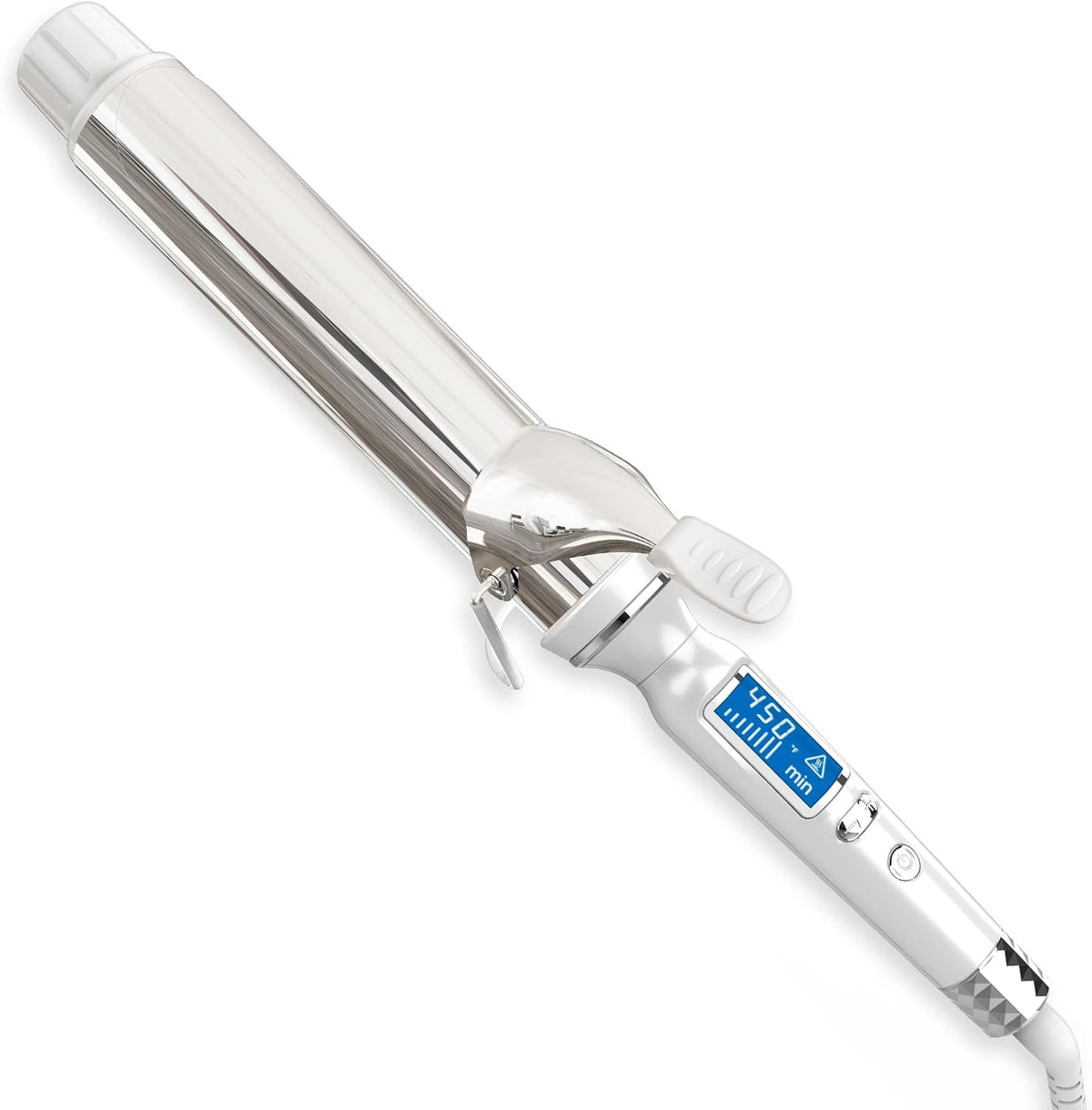 BANGMENG 1.75 Inch Large Curling Iron, Extra Long Barrel for Long Hair