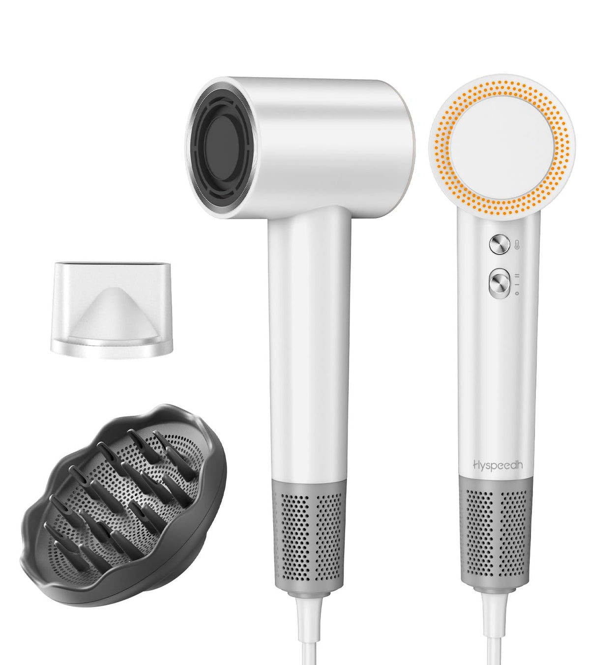 Hair Dryer with Diffuser, 180,000 RPM High Speed Blow Dryer with Diffuser
