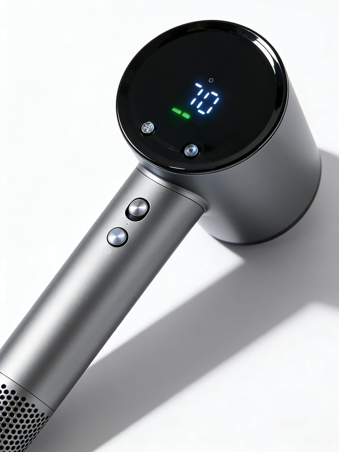 STFF ion Hair Dryer high Speed brushless Motor with Blow Dryer Diffuser,1400W Ultra-Fast Dryer,Ultra-Ligh, Low Noise,Intelligent LCD Display,for Women/Children