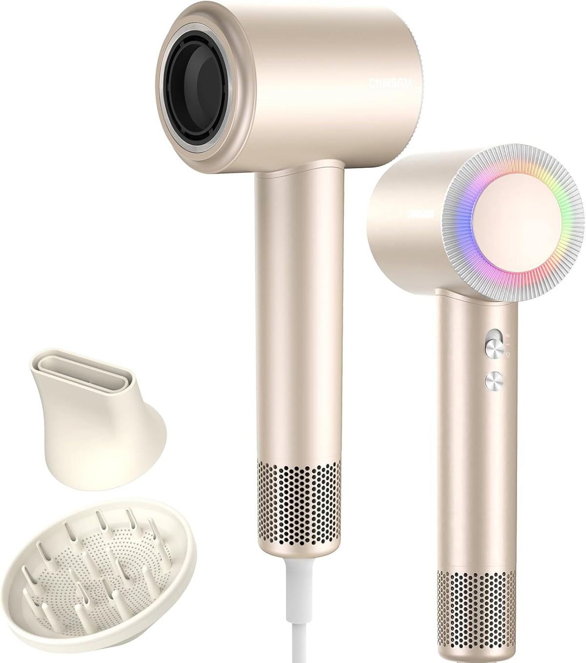Faster Drying All Hair Types Hair Dryer,Ionic Blow Dryer(Iridescent)