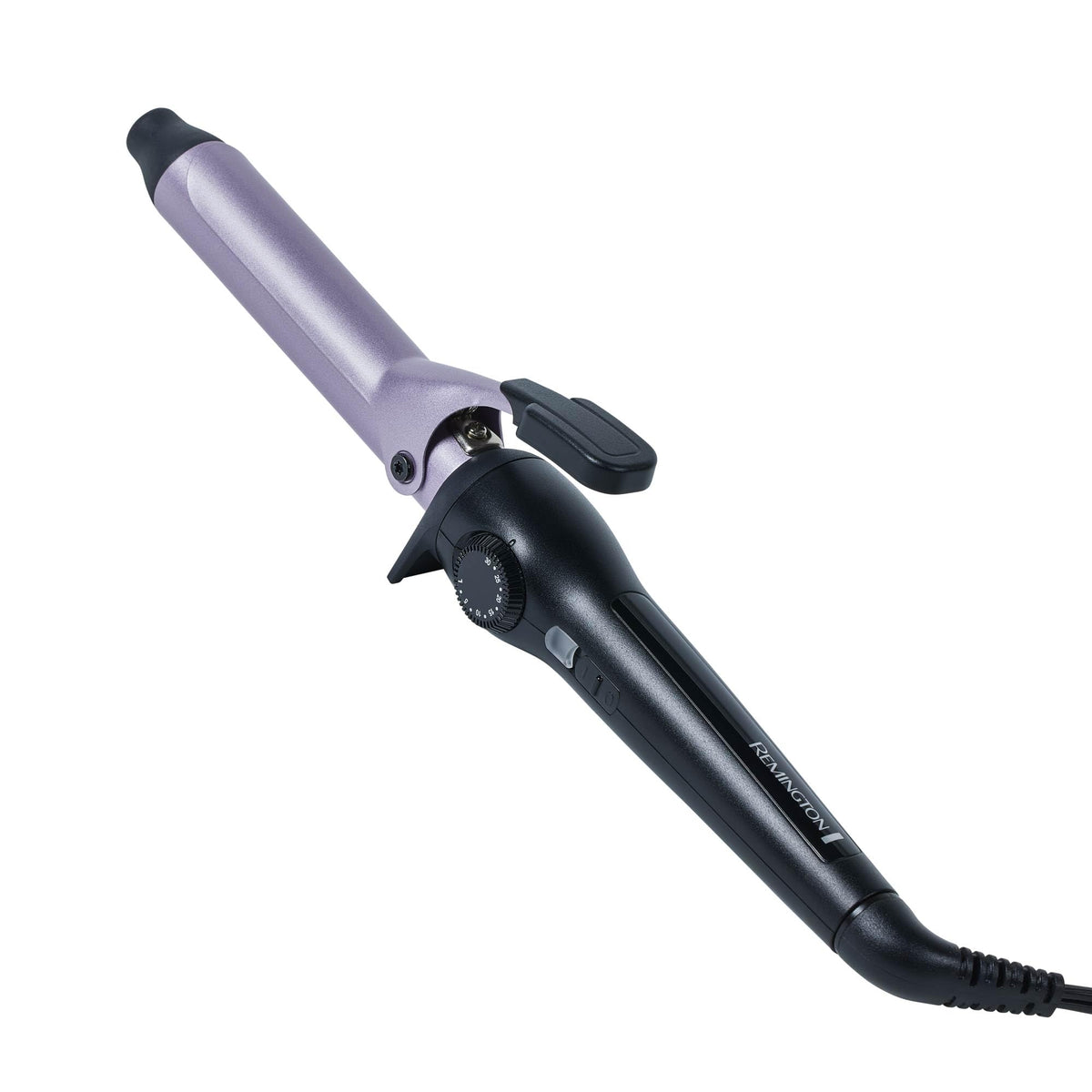 Remington Anti-Static 1.5-Inch Clipped Curling Iron with Titanium Protection, Fast Heat-Up, Ceramic Barrel for Big Voluminous Waves & Added Body, Auto Shut-Off
