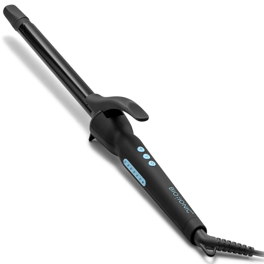 Bio Ionic Long Barrel Curling Iron, Moisture Heat Technology & NanoIonic MX