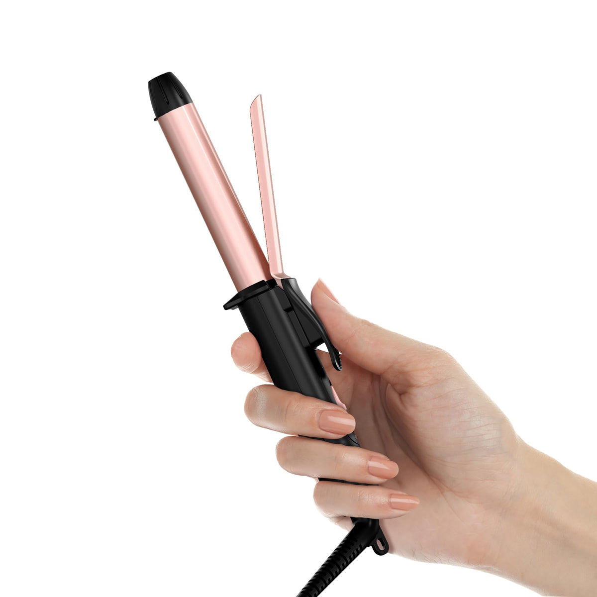FARERY Mini Curling Iron for Short Hair, 1/2 Inch, Dual Voltage 100-240V
