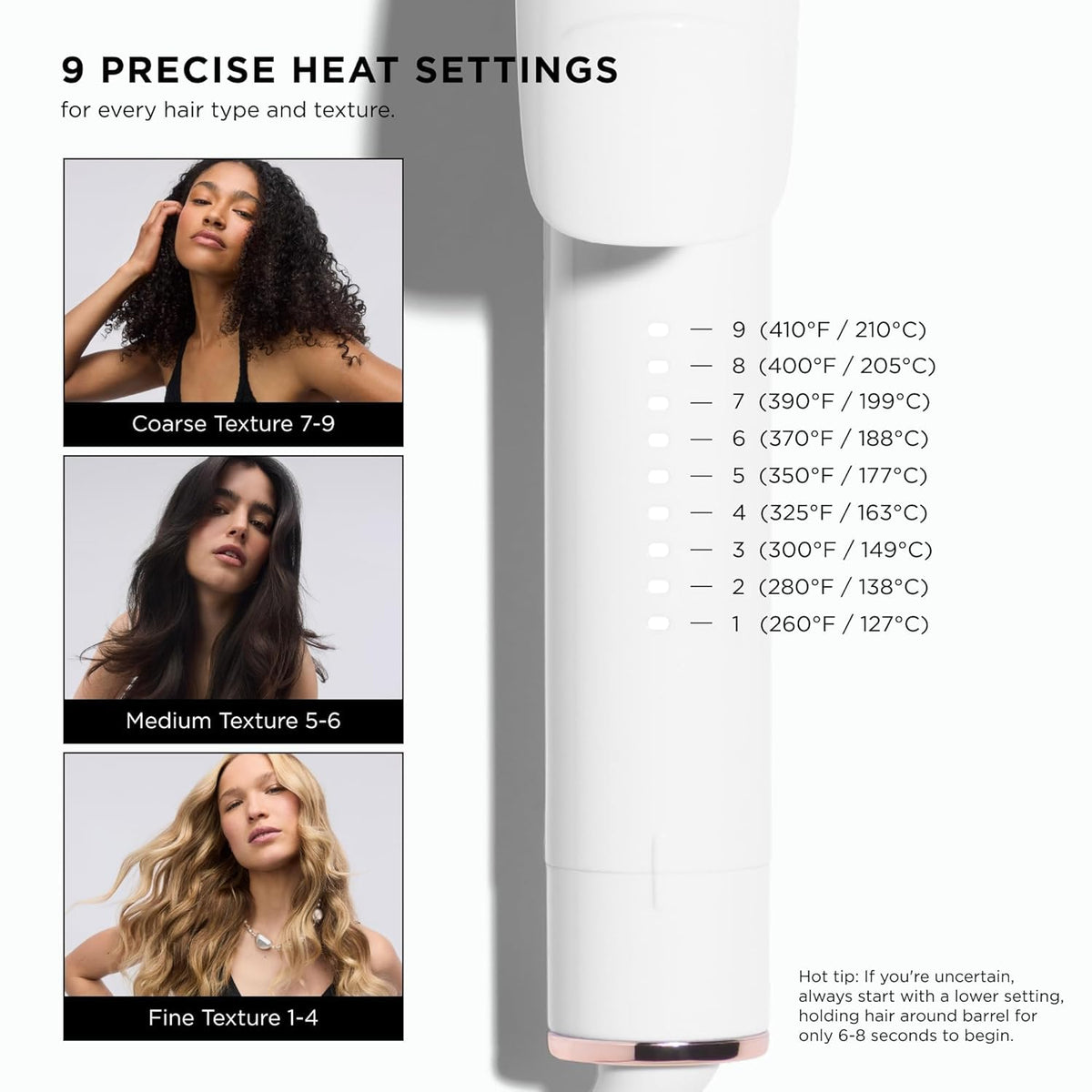T3 SinglePass Curl X Extra-Long Barrel Curling Iron & Curling Wand, Hair Curler with 9 Heat Settings, Korean Ceramic & ProGlide Clip for Curls, Waves & Shine on Fine, Medium & Thick Hair