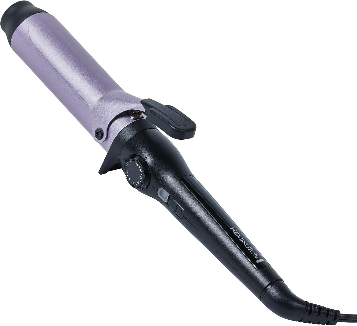 Remington Anti-Static 1.5-Inch Clipped Curling Iron with Titanium Protection, Fast Heat-Up, Ceramic Barrel for Big Voluminous Waves & Added Body, Auto Shut-Off