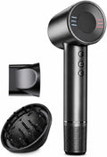 Ionic Hair Dryer, 160,000 RPM Fast Drying Blow Dryer with Diffuser