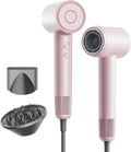 Hair Dryer, 160,000 RPM High-Speed Ionic Blow Dryer with Brushless Motor for Fast Drying, 500 Million Ions Frizz Control, Low Noise Hairdryer with Magnetic Diffuser & Nozzle for Curly Hair Home Travel