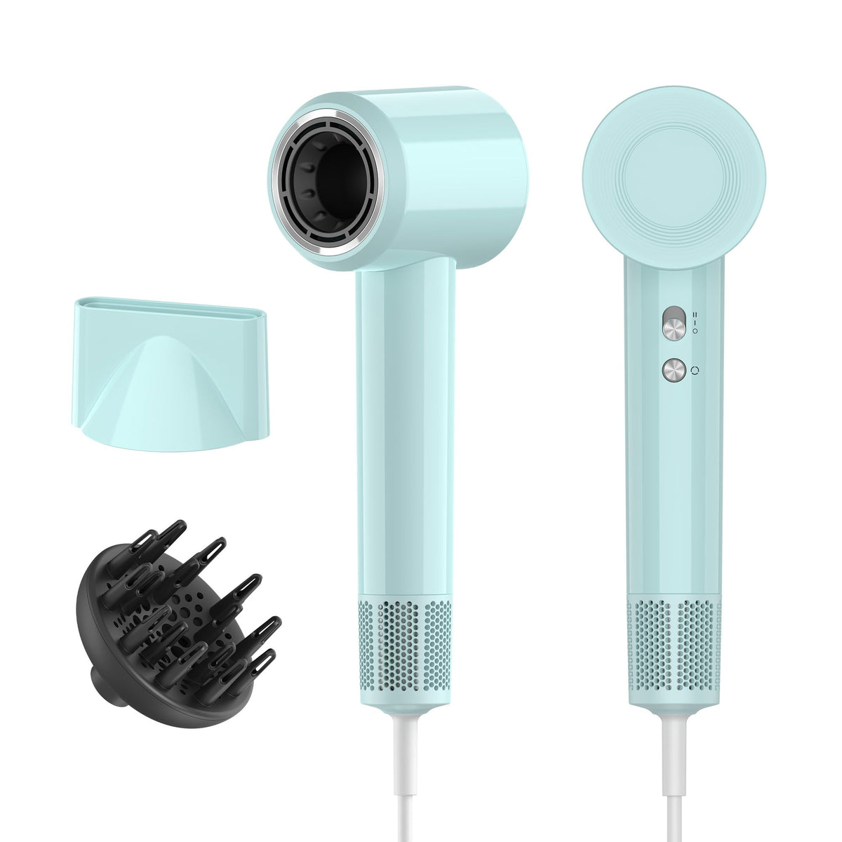 Hair Dryer, High Speed Ionic Blow Dryer, Blue