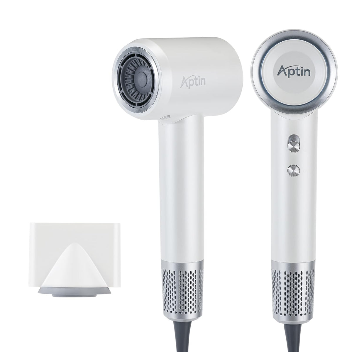 Ionic Hair Dryer 110, 000 RPM High Speed Motor Ultra-Fast Drying, 200 Million Negative Ions for Frizz Reduction, Overheat Protection, Low Noise Magnetic Concentrator, No Heat Damage Lightweight