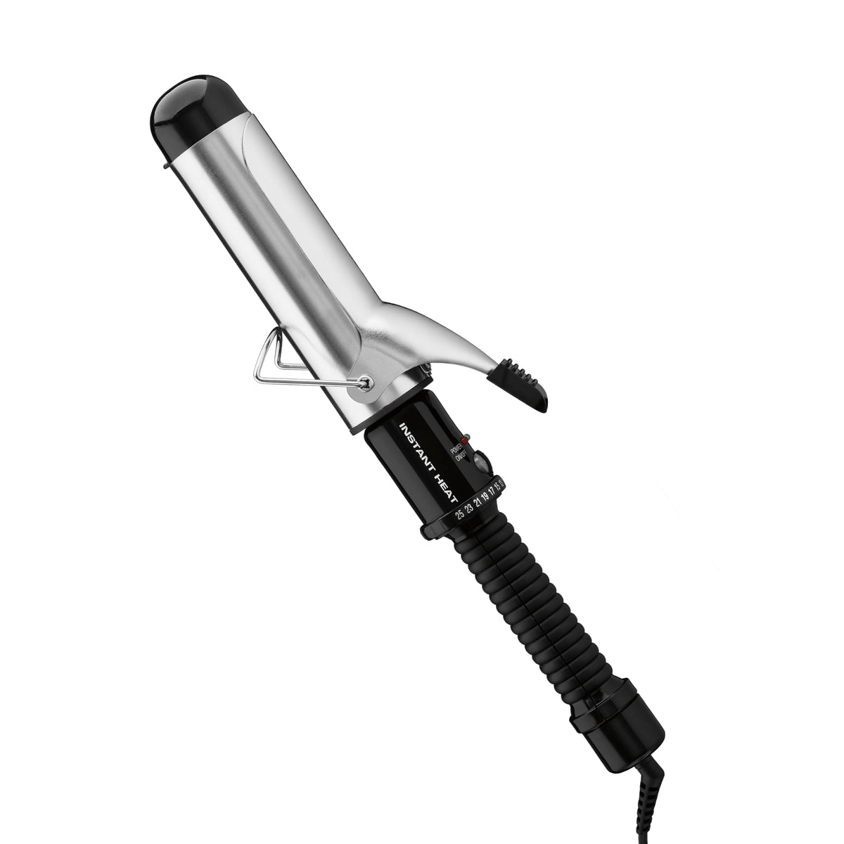 Conair Curling Iron, Short to Medium Hair, 3/4-in. Barrel, Black/Silver