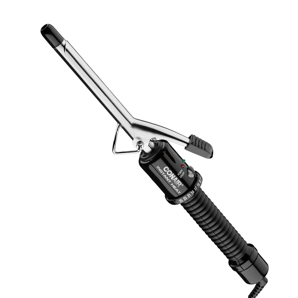 Conair Curling Iron, Short to Medium Hair, 3/4-in. Barrel, Black/Silver