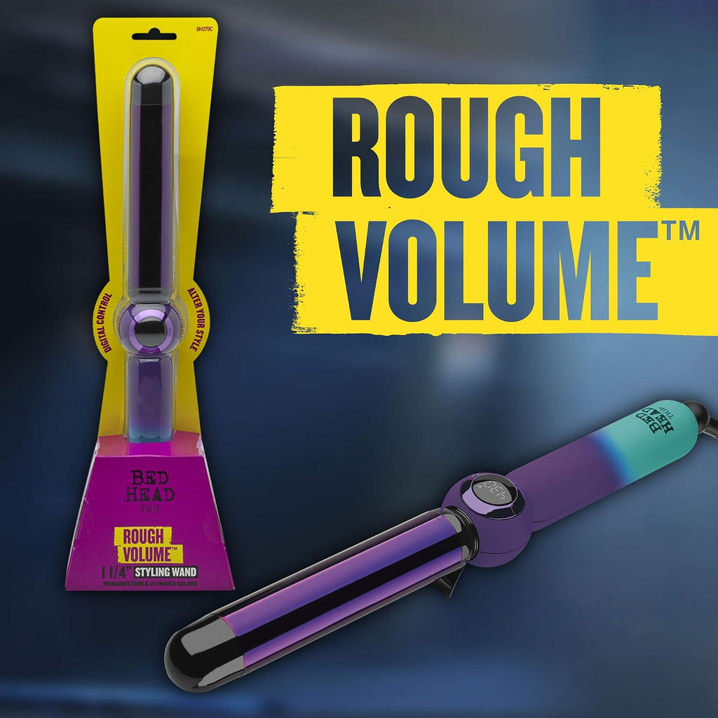 Bed Head Rough Volume 1.25" Digital Hair Curling Wand