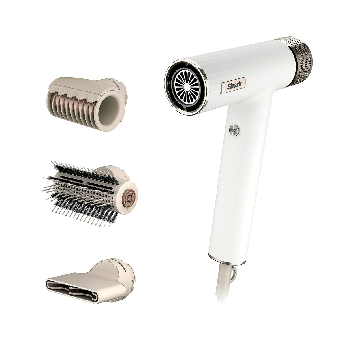 Shark SpeedStyle Pro Ionic Hair Dryer, Scalp Shield, Fine-Medium, HD731