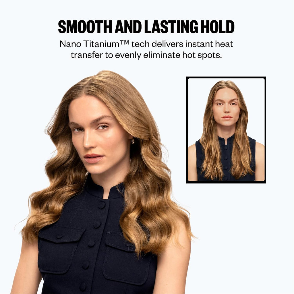 BabylissPRO Nano Titanium Professional Curling Iron with Extended/Long Barrel Perfect for Longer Hair