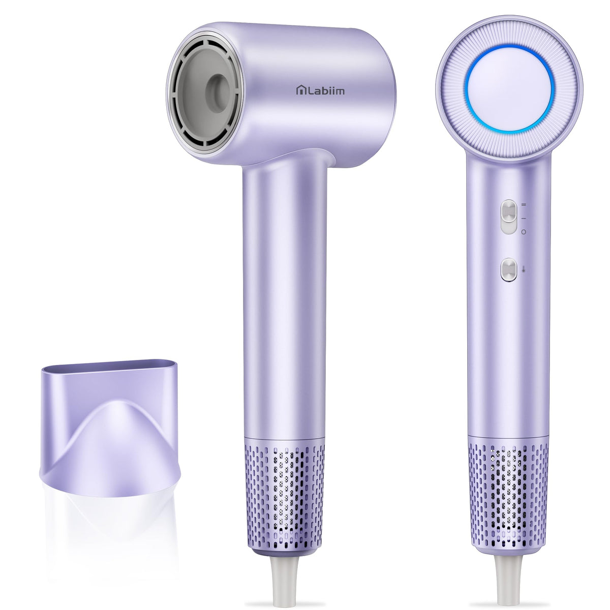 Labiim Hair Dryer,High-Speed Ionic Blow Dryer 110,000 RPM Motor,Cyber White