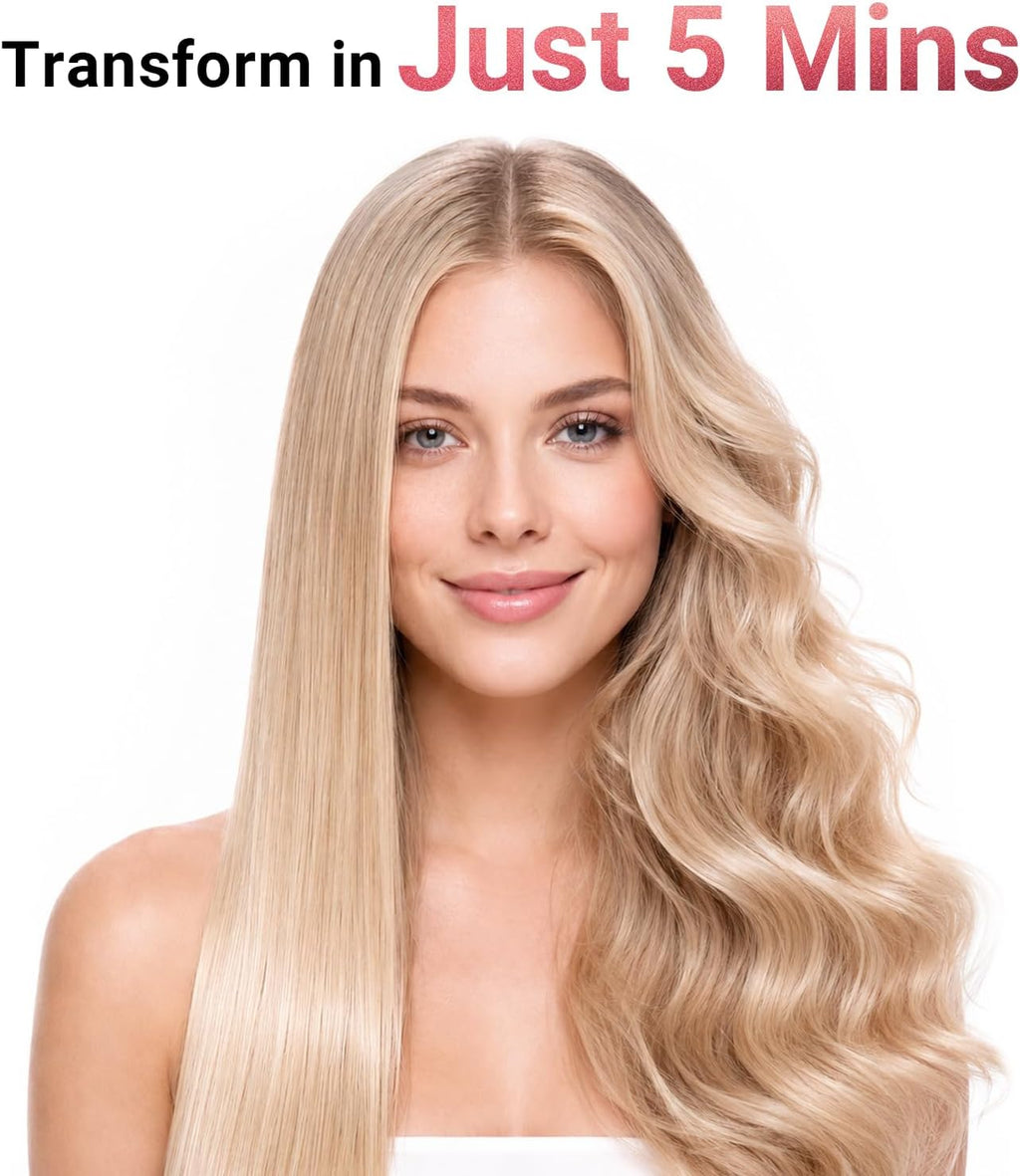 CrazyMar 1 Inch Curling Iron with Ceramic Coating, Fast Heat-Up to 430°F