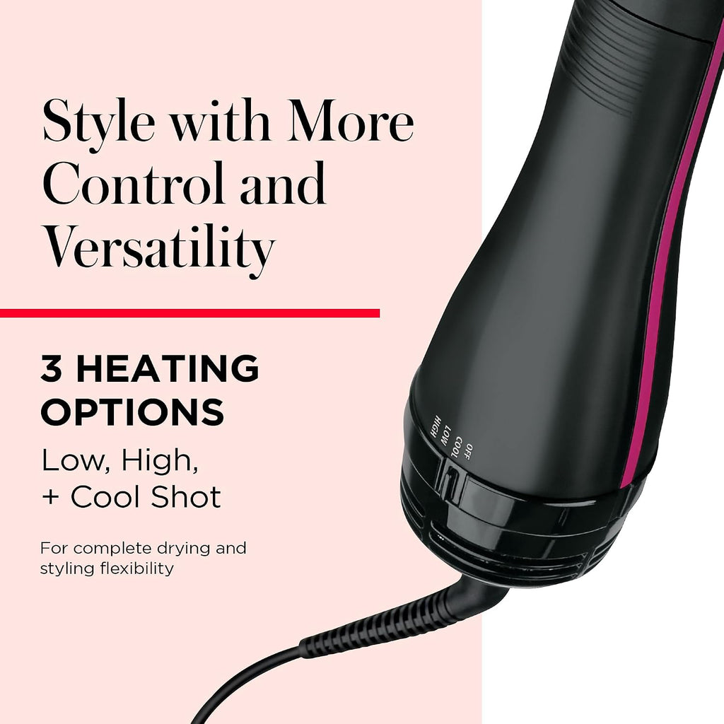 REVLON One-Step Straightening Brush Hair Dryer and Styler
