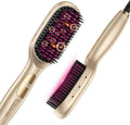 Dual Voltage Hair Straightener Brush, 1000 Million Ionic Upgraded Ceramic