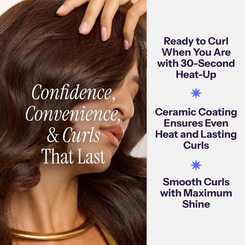 HOT TOOLS Pro Artist Nano Ceramic Curling Iron/Wand | For Smooth, Shiny Hair (1-1/4” in)