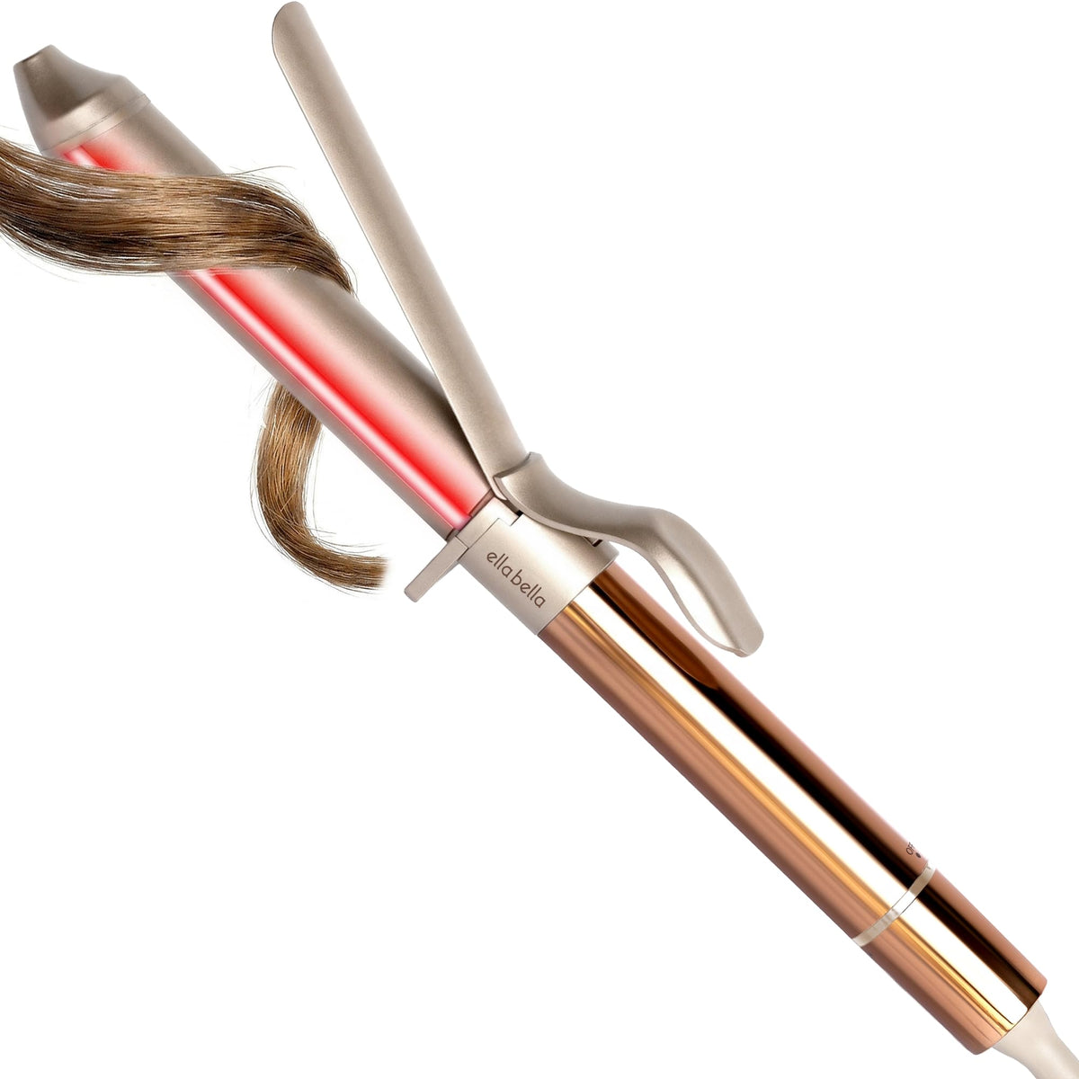 ELLA BELLA® Curling Iron 1.25" Professional Ceramic Wand, All Hair Types